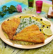 سبزی پلو با ماهی